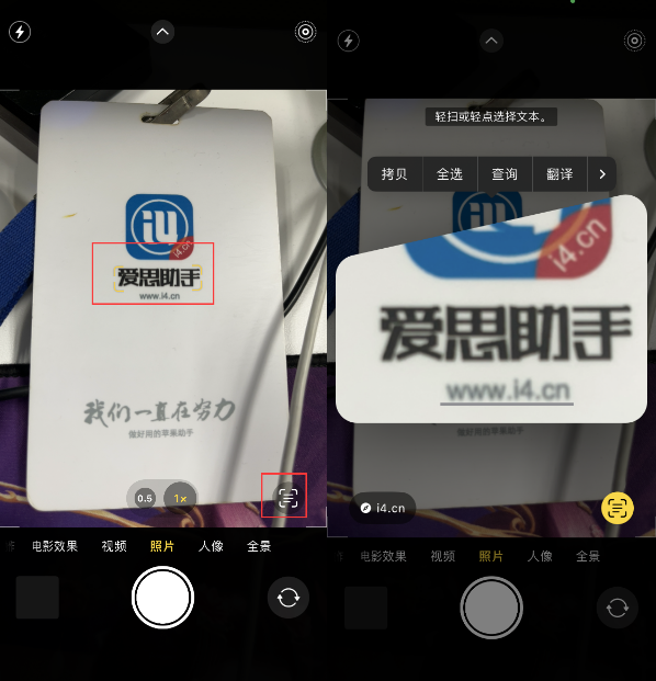 渑池苹果手机维修分享升级iOS 16后如何通过相机翻译文本 
