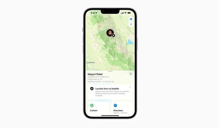 渑池苹果14维修分享iPhone14系列中 FindMy功能通过卫星分享位置方法教程 